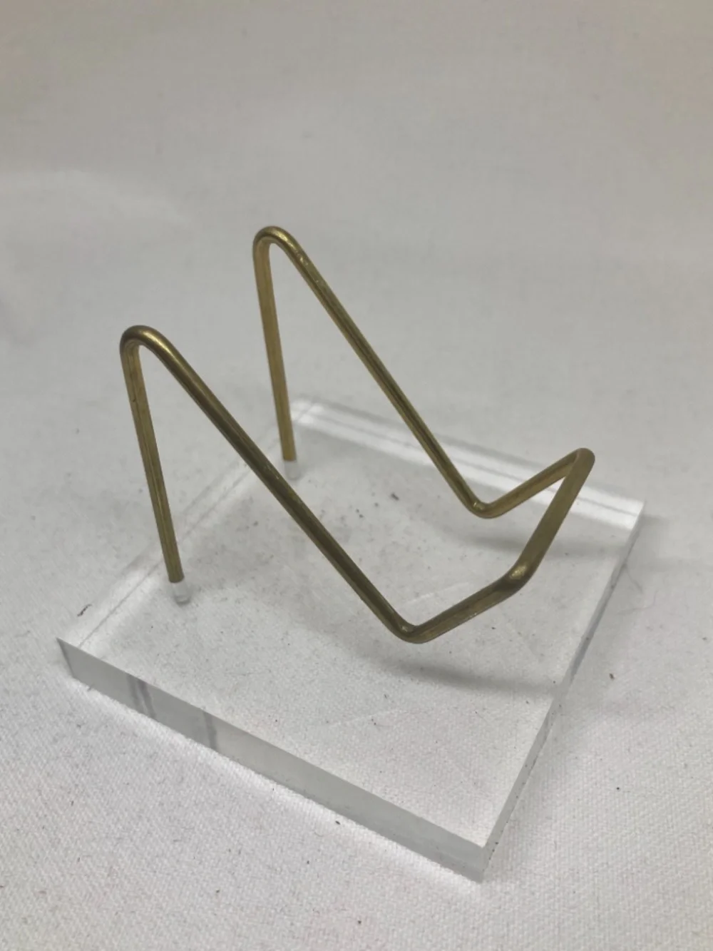 Beautiful, Rare and Unique Lead crystal specimen with acrylic display stand
